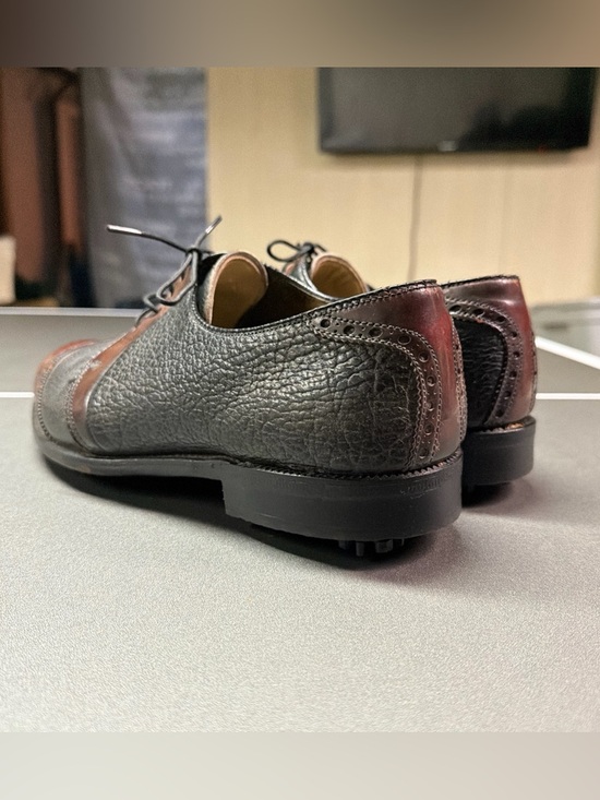 Vintage Stone Tarlow/Footjoy‎ Mens Golf Shoes Shell Cordovan Size 9 main image 10